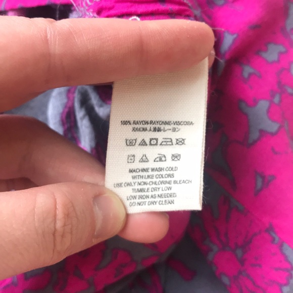 Free People drapey wide leg floral shirts - Picture 8 of 8